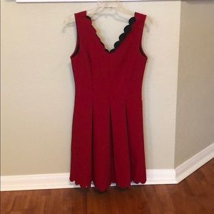 Red Banana Republic knee length dress